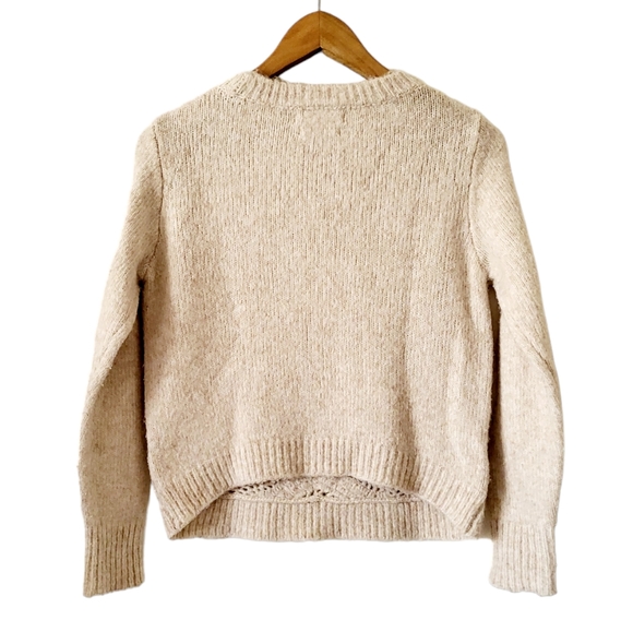 Mango Openwork Knit Sweater Size XS - Picture 3 of 12